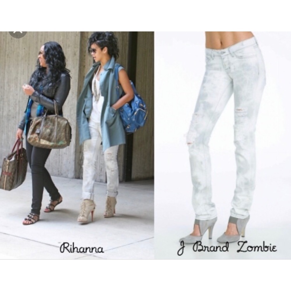 J Brand Destroyed Denim